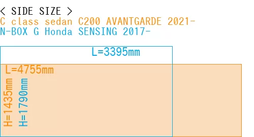 #C class sedan C200 AVANTGARDE 2021- + N-BOX G Honda SENSING 2017-
